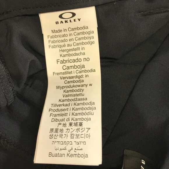 Oakley Pants Mens Small Black Take Pro Pant 3.0 Golf Stretch 28 Waist Regular - Picture 5 of 15